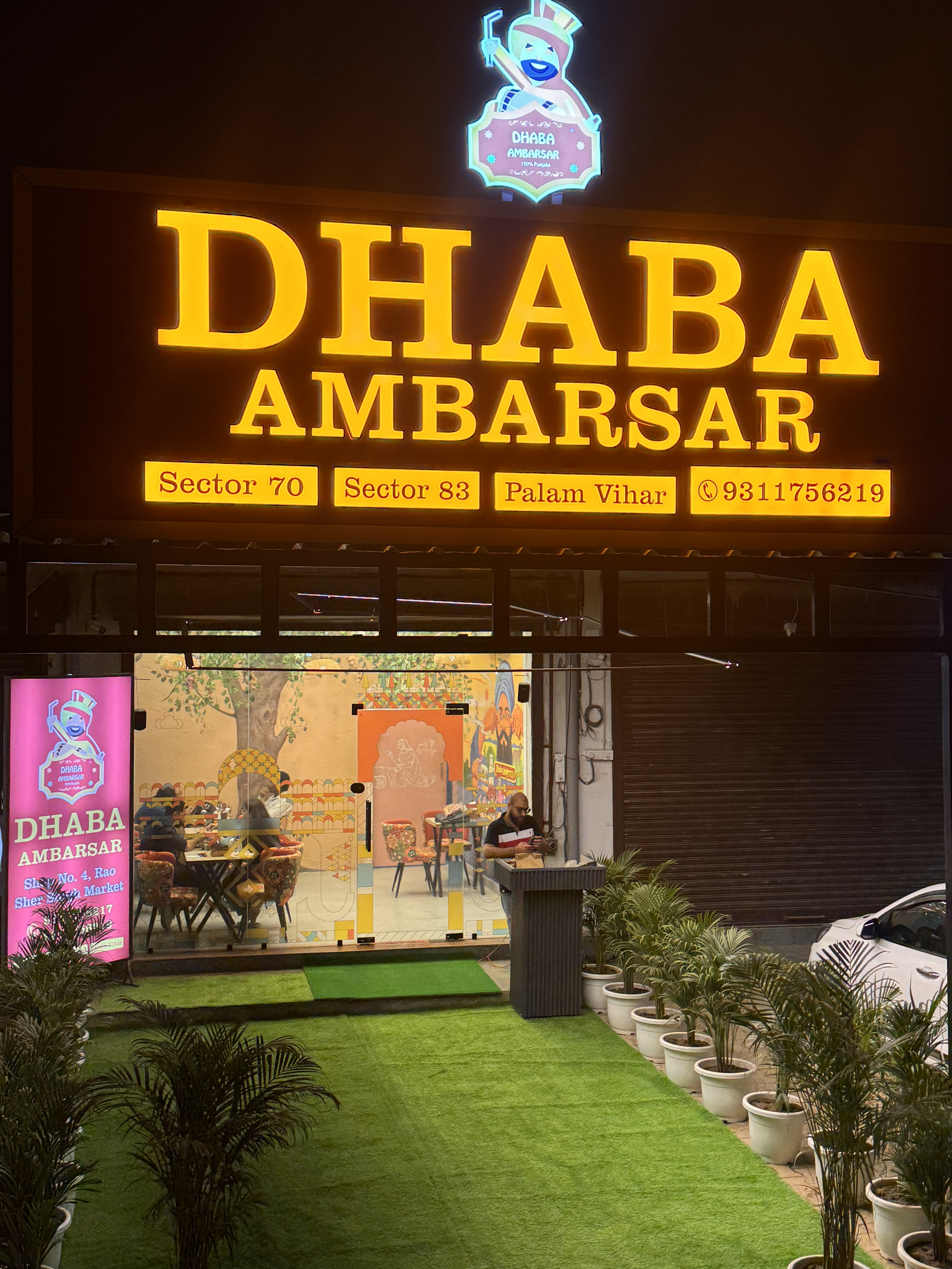 Dhaba Ambarsar Interior